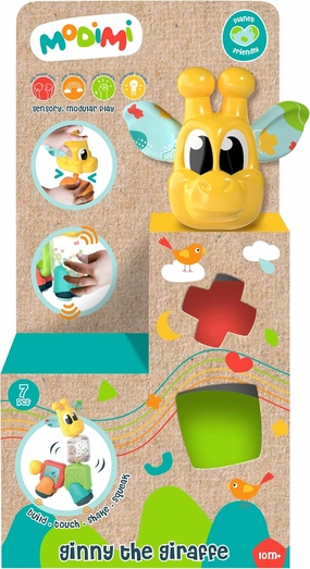 Goliath Modimi Giraffe - Interactive Multi-Sensory Baby Toys, Modular Play System, 3 Months and Up