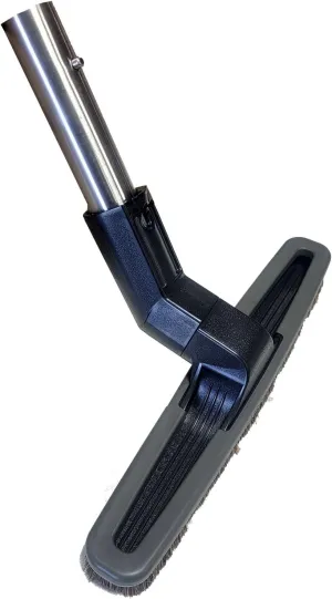 GOODVAC Replacement Floor Tool Compatible with Filter Queen 12" Horse Hair Bristles and Metal Pipe Old Style Replacement Brush