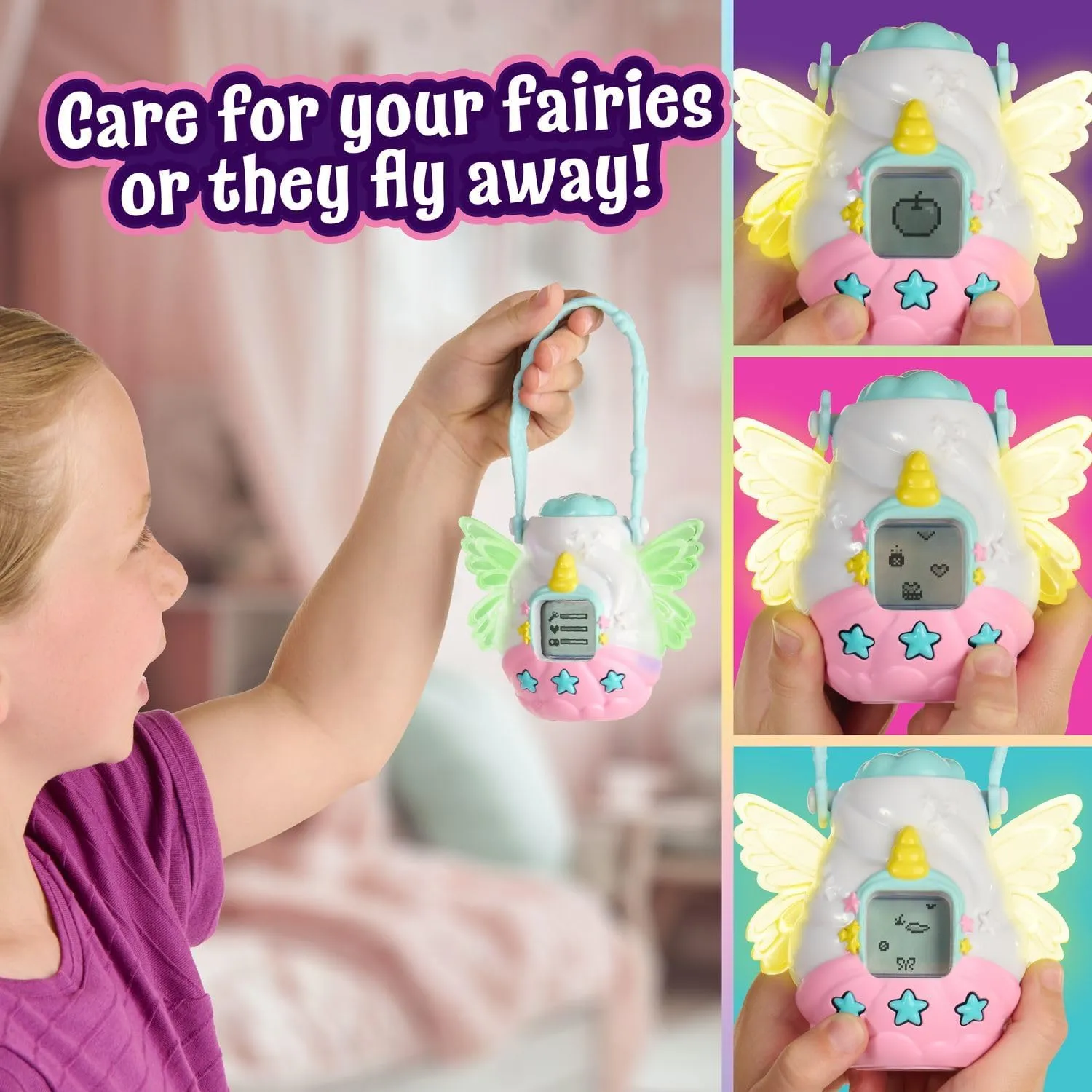 Got2Glow Fairy House – 9 Virtual Interactive Fairy Pets, Find, Care and Watch Them Grow (Ages 5 )