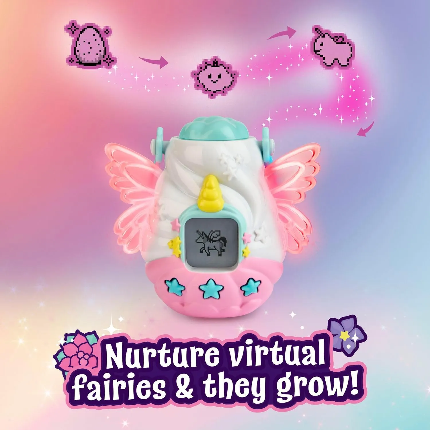 Got2Glow Fairy House – 9 Virtual Interactive Fairy Pets, Find, Care and Watch Them Grow (Ages 5 )