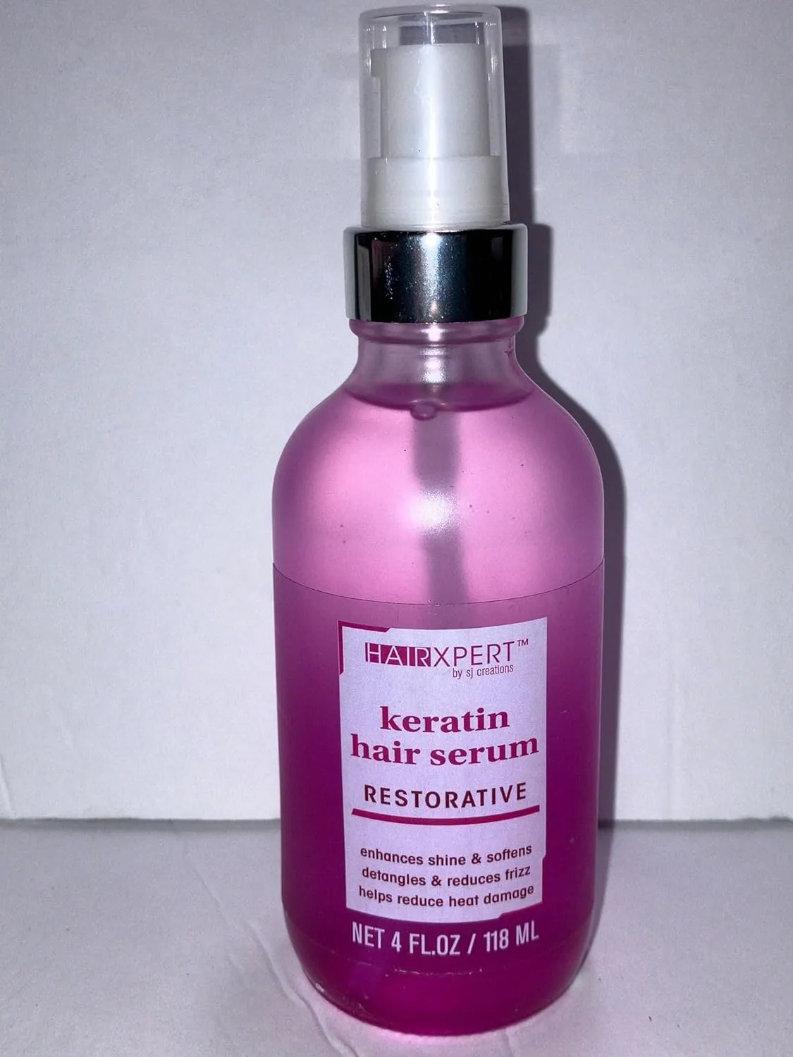 HairXpert Keratin Restorative Hair Serum 4oz