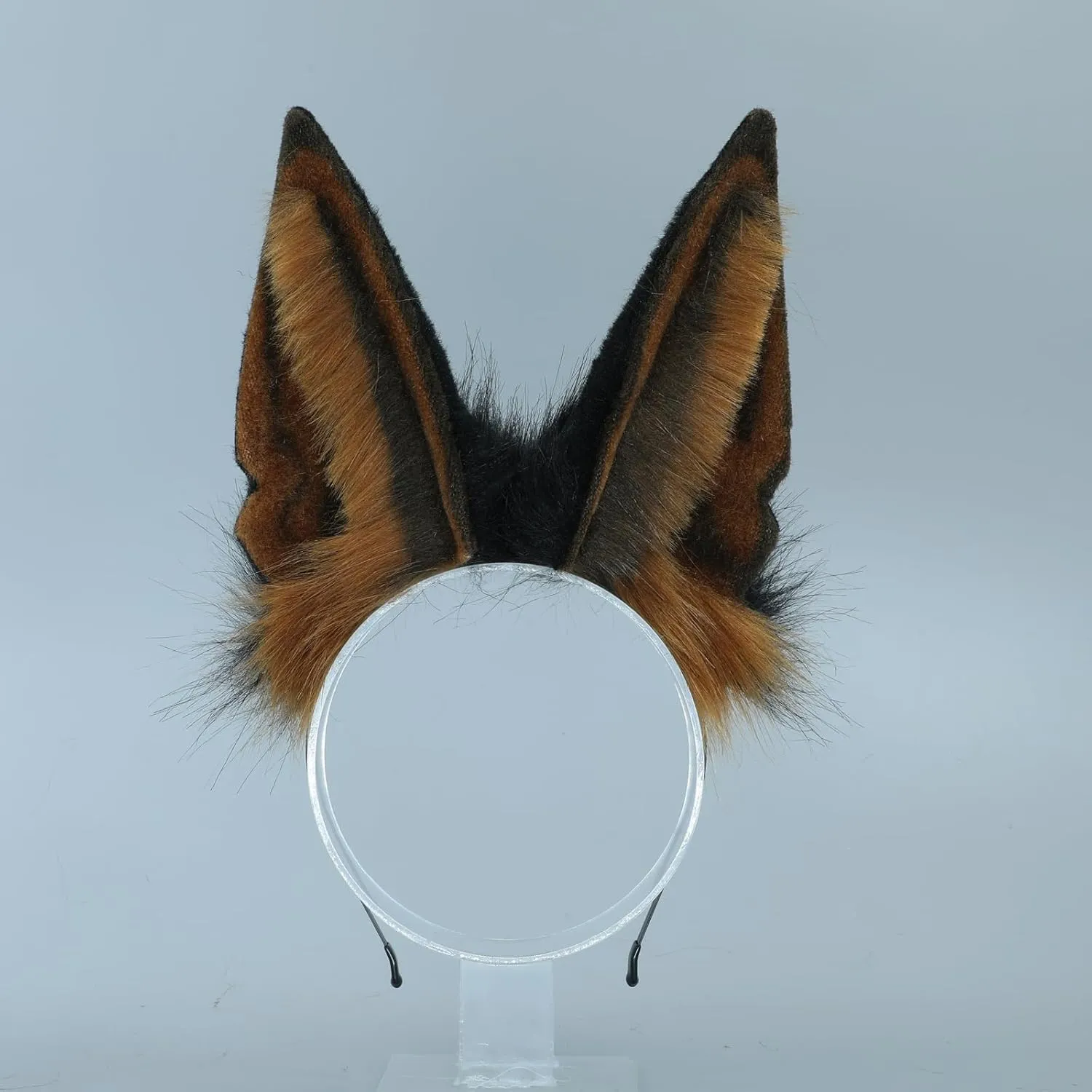Handmade Wolf Ears Headband Fox Ear Hairband Wolf Cosplay Props