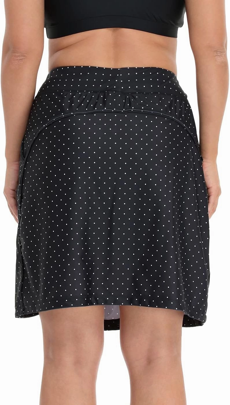 HDE Womens Plus Size Skort Skirt with Bike Shorts Active Golf Swim Skirt Pockets