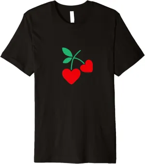Heart cherry Premium T-Shirt
