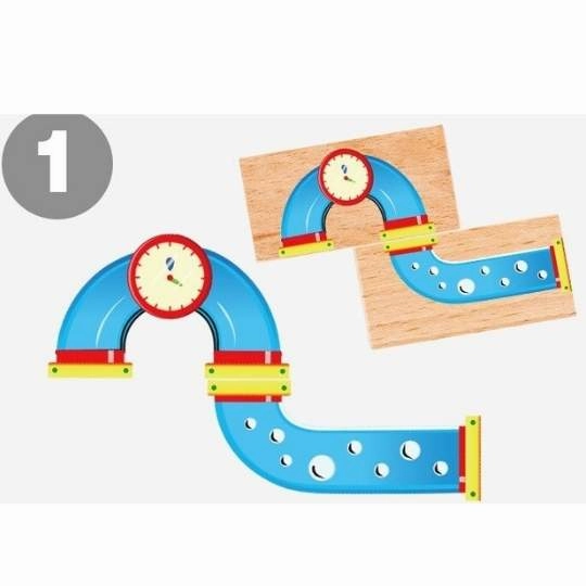 Help Little Hippo - Logic Game Wooden