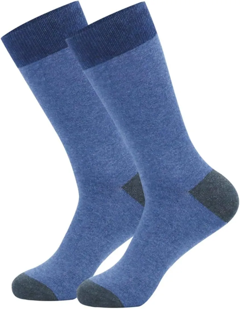 HHX YONLEE Dress Socks 5/6/10 Pairs Crew Argyle Colorful Cotton Novelty Casual Happy Fun
