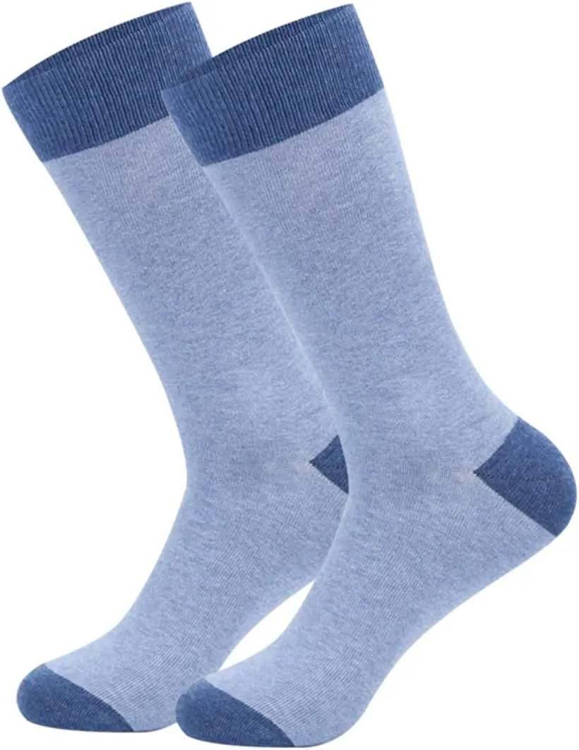 HHX YONLEE Dress Socks 5/6/10 Pairs Crew Argyle Colorful Cotton Novelty Casual Happy Fun