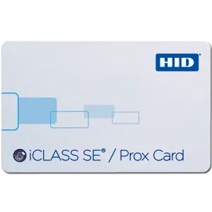 HID® iCLASS™ SE™   Prox 32k (2) Card [3103]