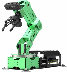 HIWONDER ROS Robotic Arm for Jetson Nano 6DOF Flexible Robot Arm Kits Open Source AI Vision Programming Smart Robot for ROS Education Learning, JetArm Standard Kit & Jetson Nano 4GB