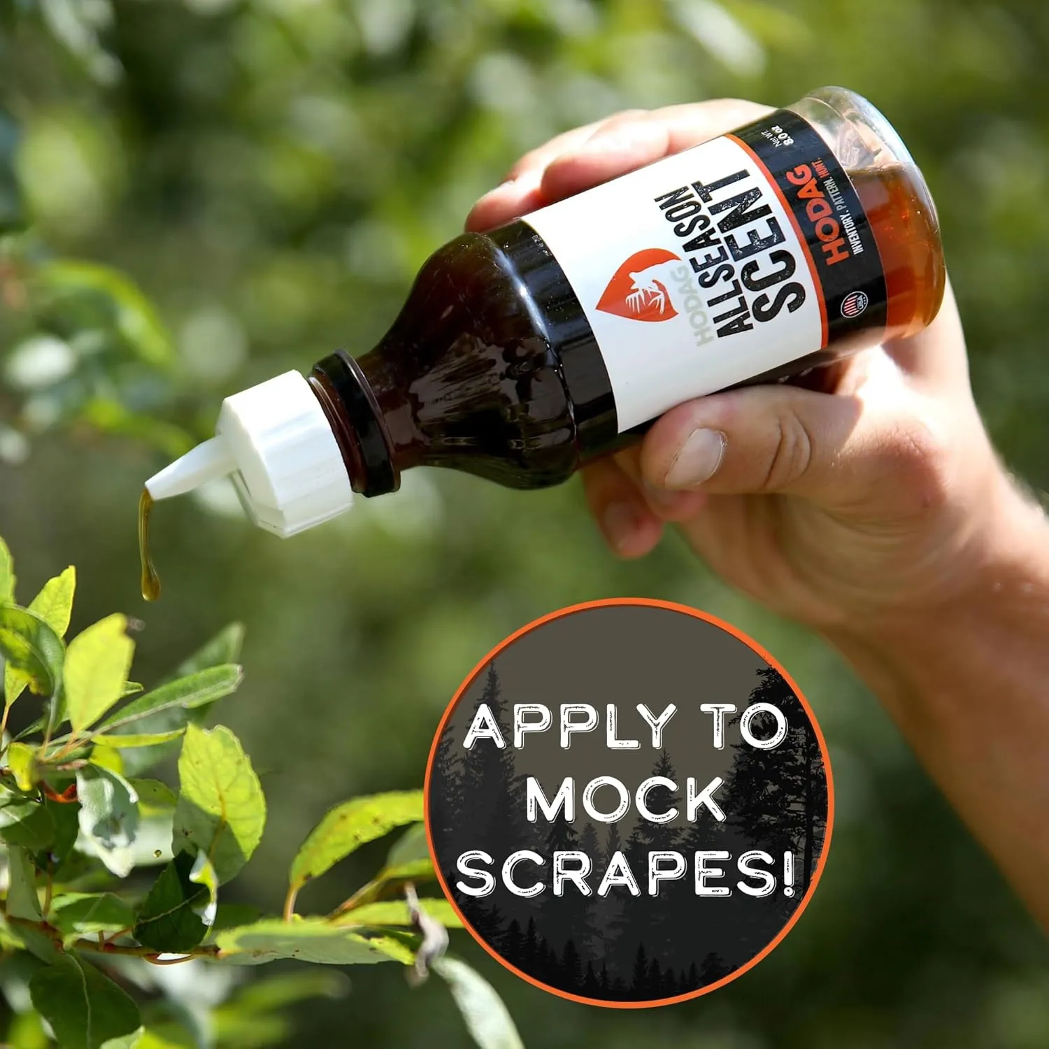 HODAG AllSeason Scent (8 oz) | Jumpstart Deer Interaction | Deer Hunting Accessories | Deer Hunting Gear | Trail Camera Accessory | Bow Hunting Accessories | Deer Hunting Gifts | Deer Attractant