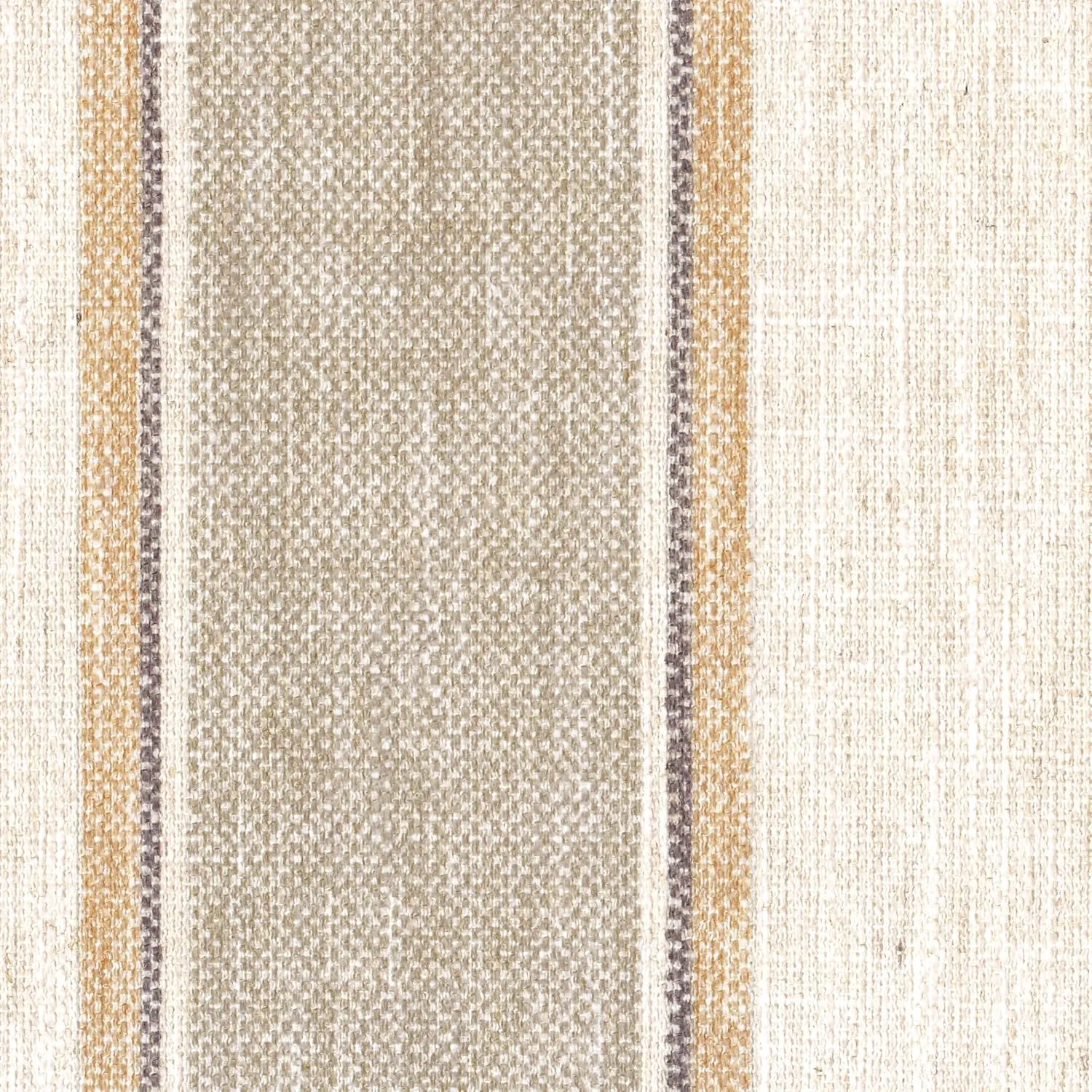 HomePop Oslo Decorative Bench -Wide Tan Stripe