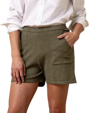 Hope & Henry Women's Pull-On Sweater Short