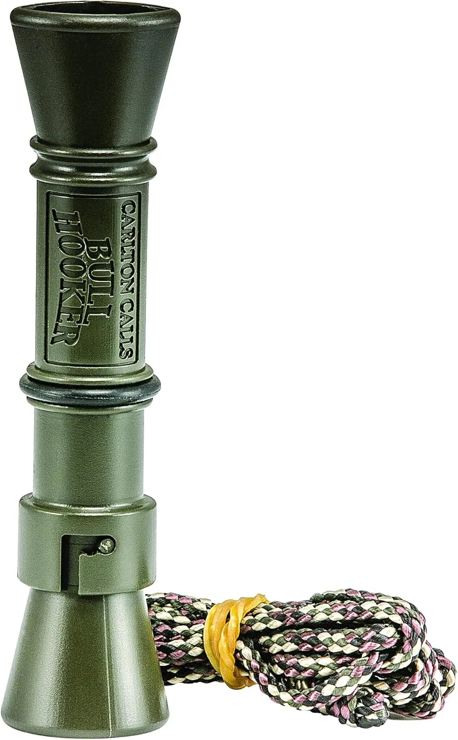 Hunters Specialties Bull Hooker Cow Call - Internal-Reed Design Realistic Authentic Cow Elk Sounds (Carrying Lanyard Included)