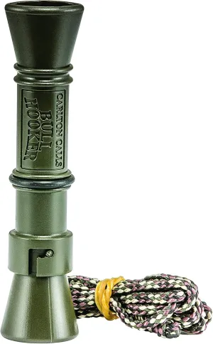 Hunters Specialties Bull Hooker Cow Call - Internal-Reed Design Realistic Authentic Cow Elk Sounds (Carrying Lanyard Included)