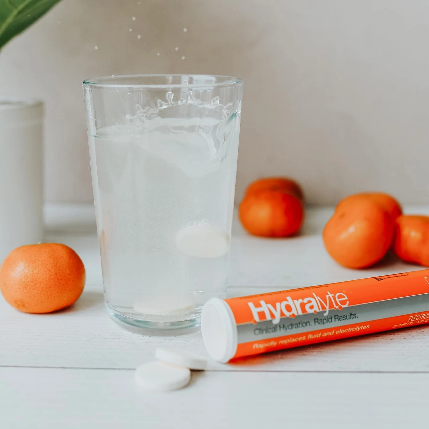 Hydralyte Electrolyte Tablets | 40 Orange Electrolytes | Airplane Travel Essential for Rapid Rehydration | Hydration Tablets - Instant Dissolve Electrolytes (20 Servings, 2 Tablets Per Serve)