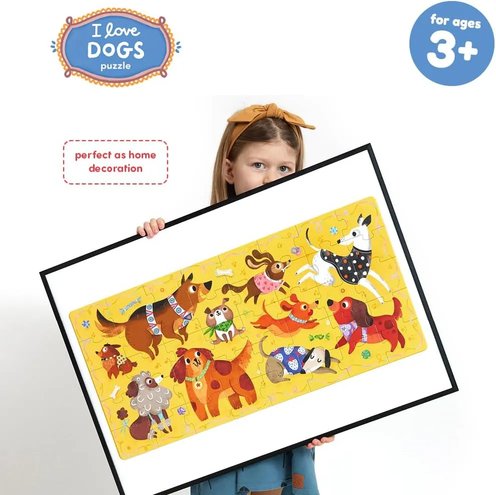 I Love Dogs Puzzle 3  Floor Puzzle
