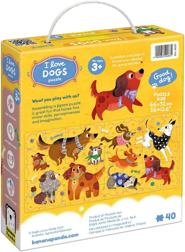 I Love Dogs Puzzle 3  Floor Puzzle