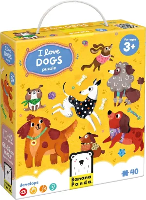 I Love Dogs Puzzle 3  Floor Puzzle