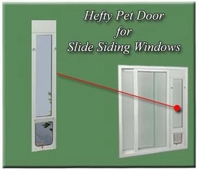 Ideal Hefty Pet Side Sliding Window - Range 34.5" - 37"