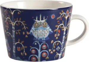 Iittala Taika Coffee/Cappuccino Cup, Blue,6-3/4-Ounce