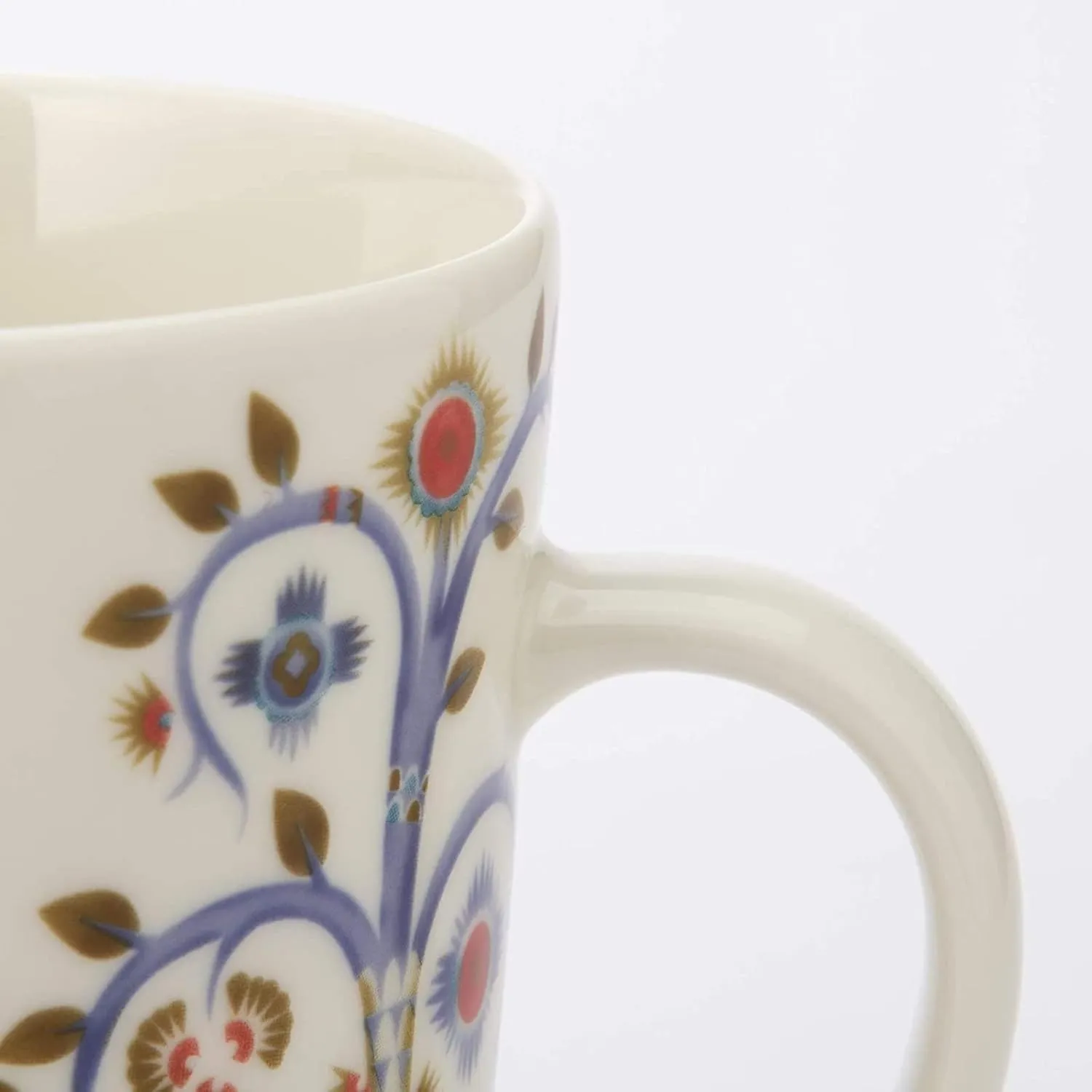 Iittala Taika Mug, White, 13-Ounce