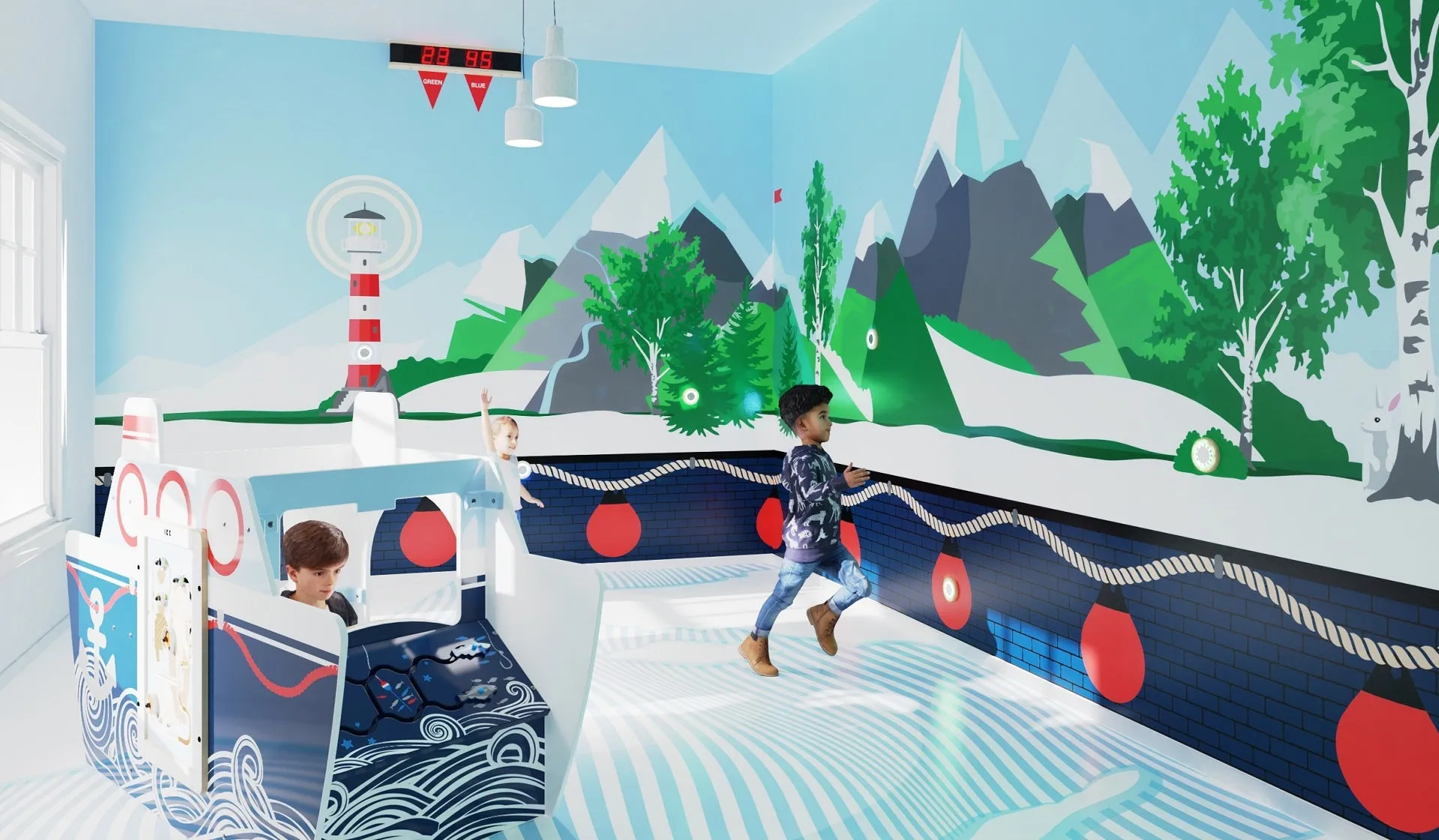 IKC Interactive Activity Walls