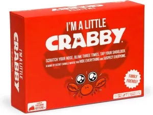 I'm A Little Crabby by Exploding Kittens - 4-10 Players - Ages 7  - 15 Minutes to Play - Sneaky Matching Card Game - Party Game, Ideal for Family Night, Kid and Adult