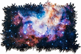 Infinite Galaxy Puzzle, No Fixed Shape, Endlessly Reconfigurable, 236 Pieces - for Adults