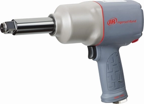 Ingersoll Rand 2145QiMAX-6 3/4" Air Impact Wrench, Quiet, 1700 ft-lbs Nut-busting Torque, Maintenance Duty, Pistol Grip, 6" Extended Anvil
