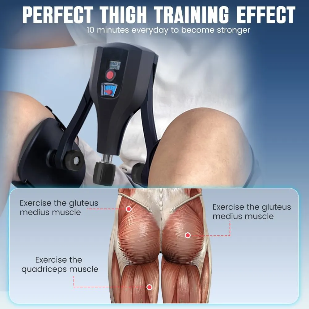Inspack Thigh Master Workout Equipment, Women/Men Kegel Exercise Pelvic Floor Muscle Strengthening Repair Device, Hip Abductor Pilates Machine, Inner Thigh/Butt/Leg Slimmer Excerciser Devices/Trainer