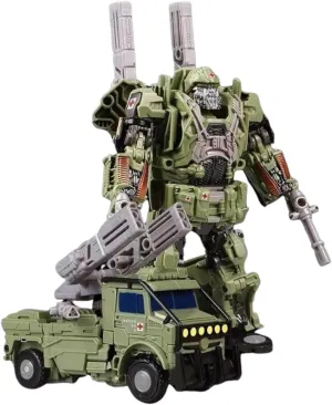Inspector Car Robot Deformation Toys, Battle for Cybertron, Movable Figures., Green