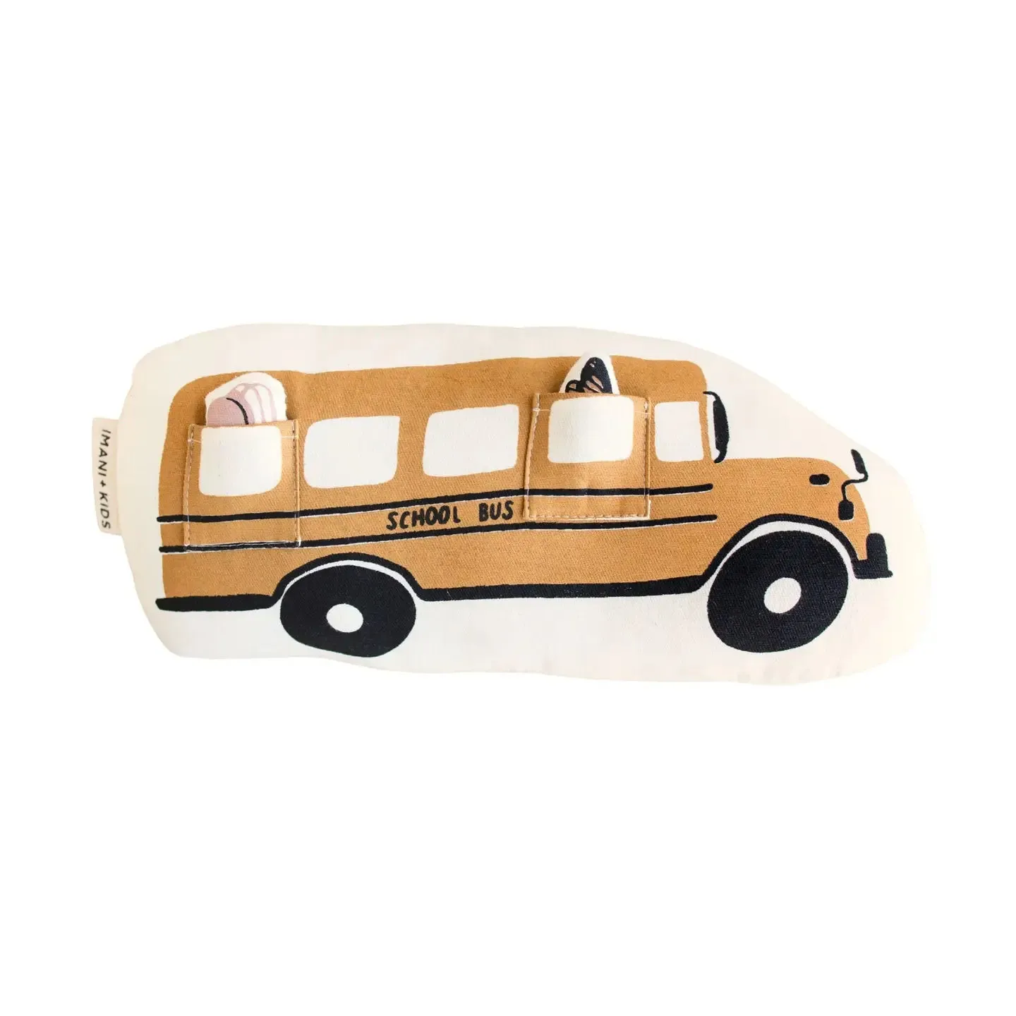 Interactive Schoolbus Pillow