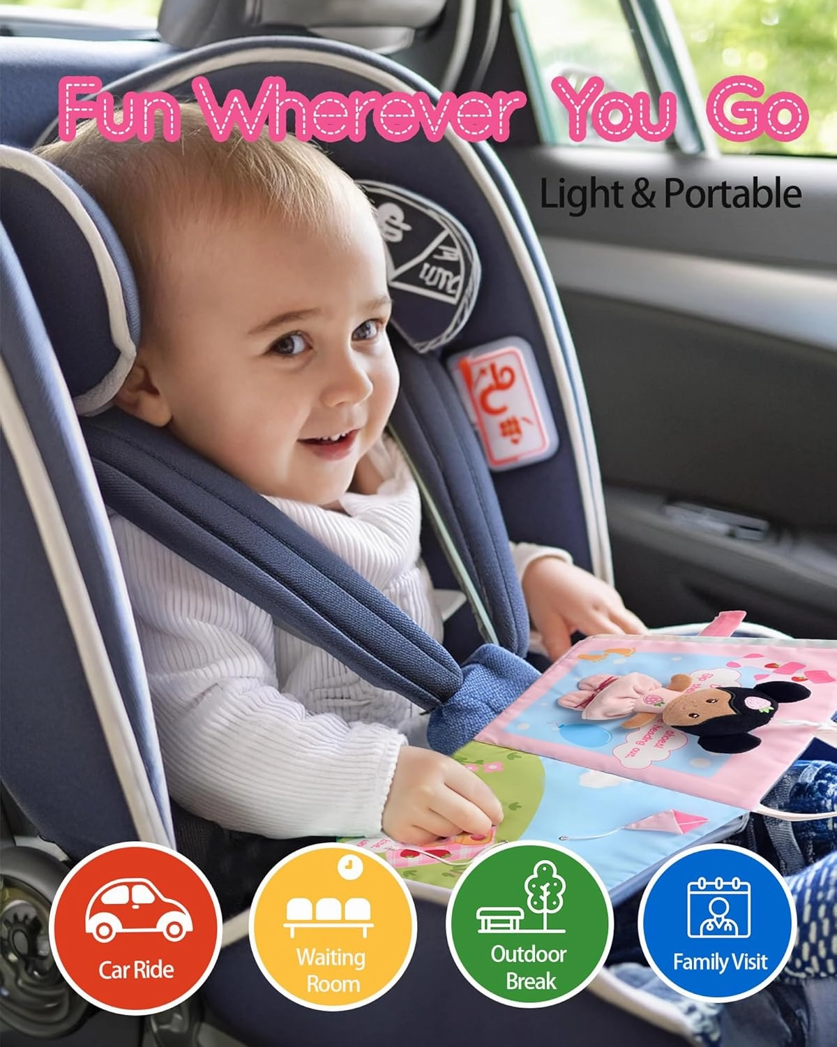 Interactive Sensory Crinkle Book