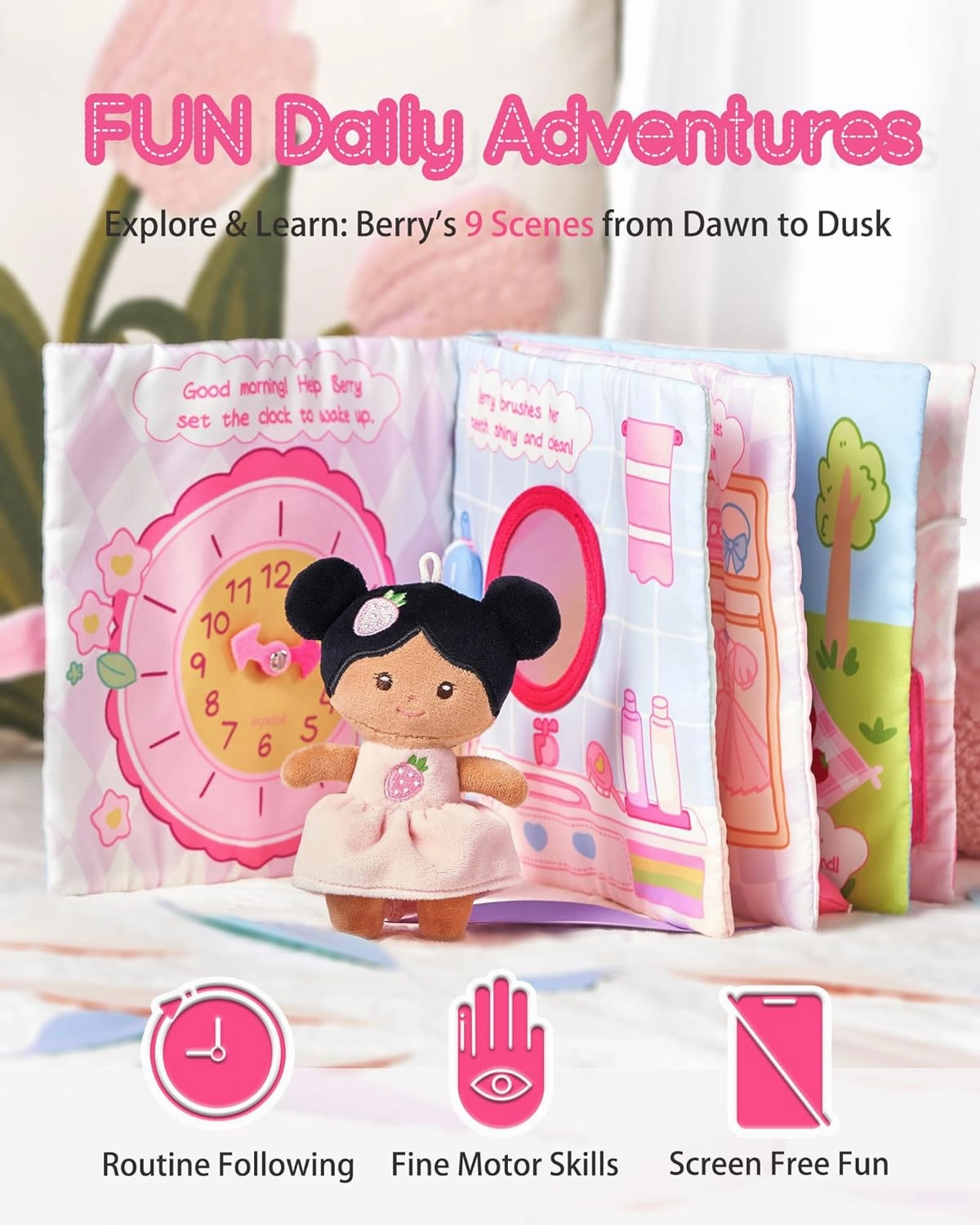 Interactive Sensory Crinkle Book