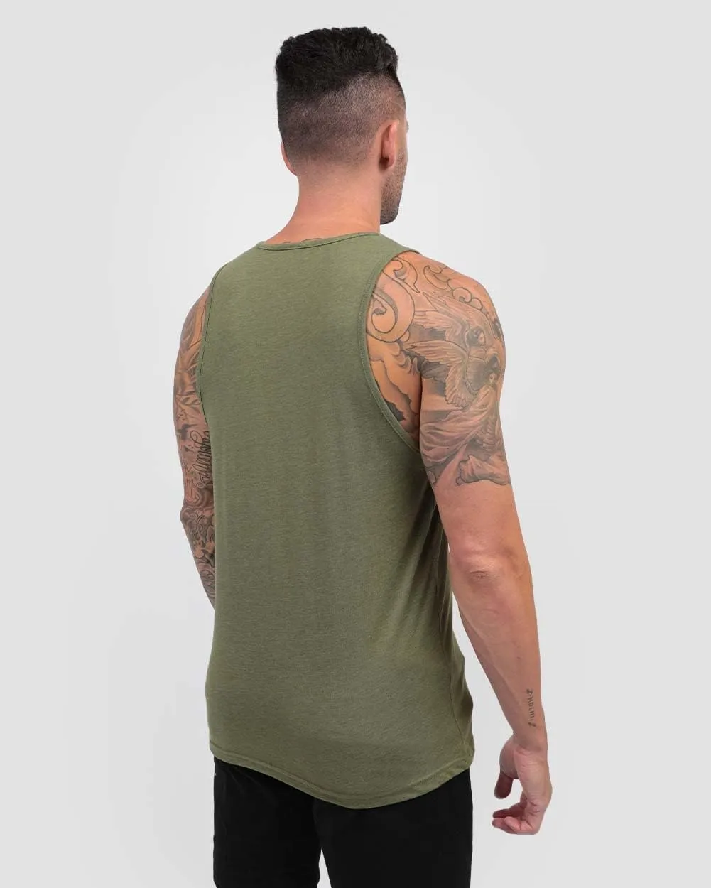 INTO THE AM Men's Graphic Tanks - Beach Summer Graphic Tank Tops for Guys S - 2XL