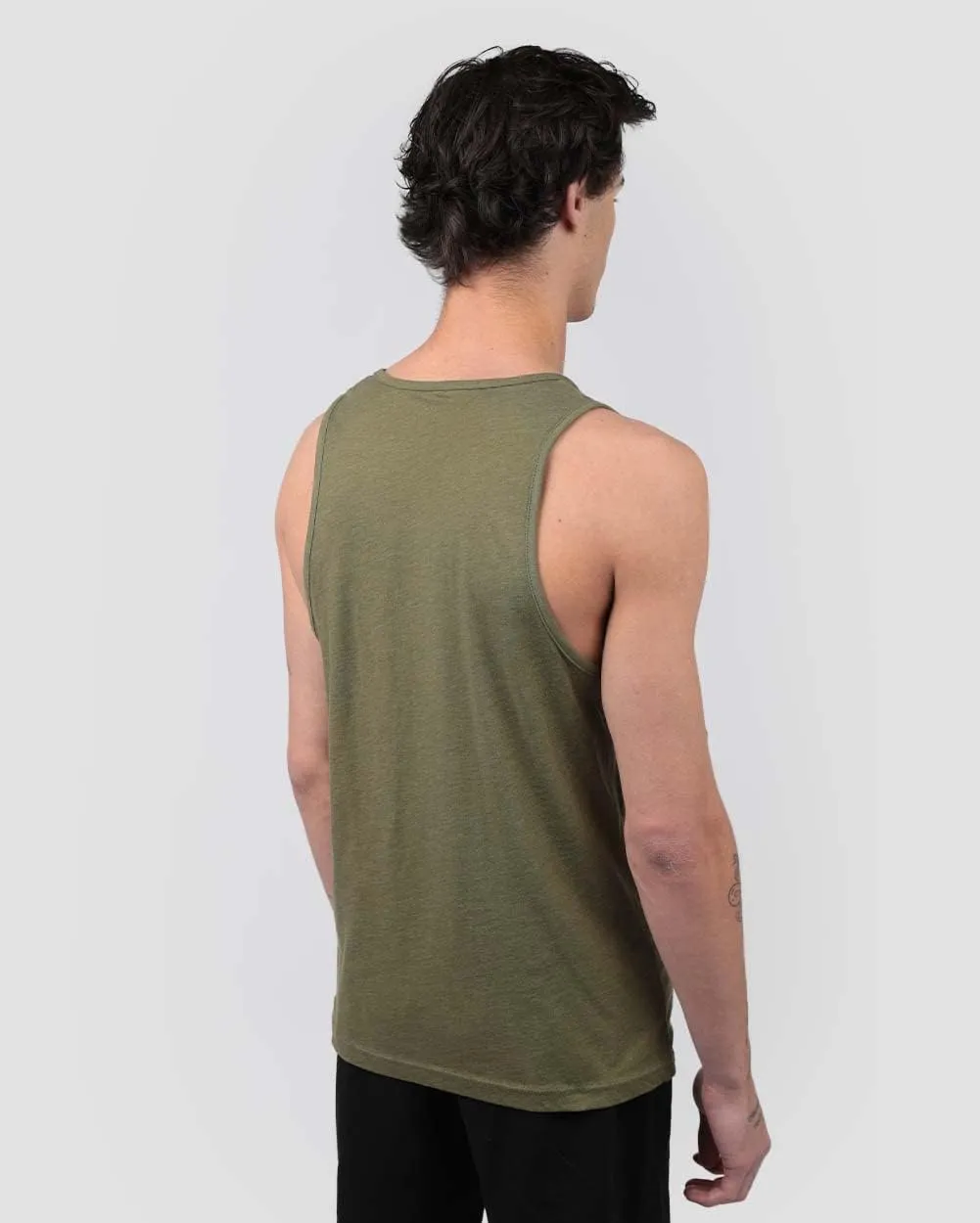 INTO THE AM Premium Graphic Tank Tops for Men - Summer Beach Men's Tanks S - 2XL
