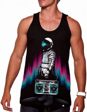 INTO THE AM Premium Graphic Tank Tops for Men - Summer Beach Men's Tanks S - 2XL