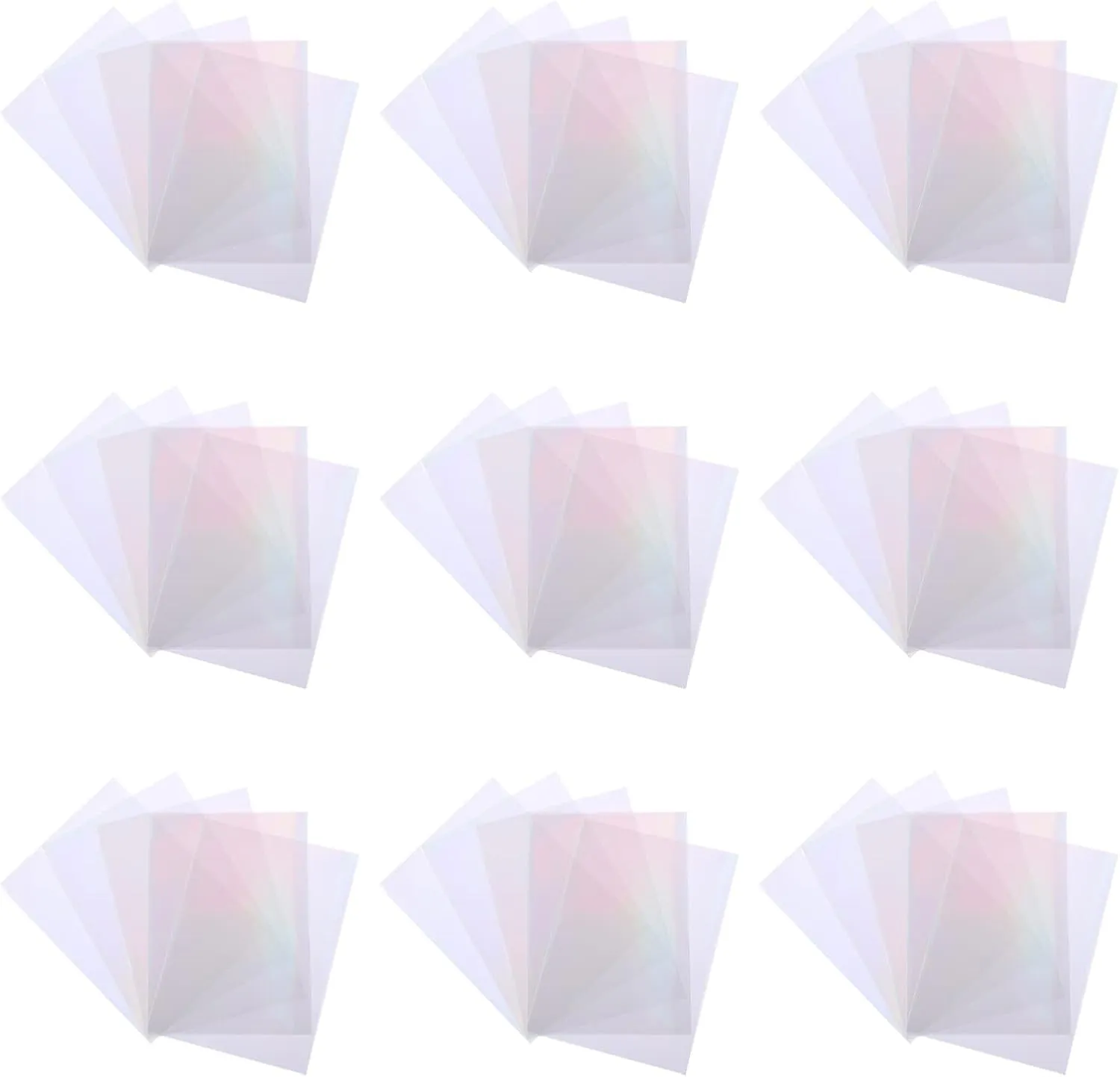 iplusmile 100pcs Card Sleeves for Board Game Cards Protective for Collectibles Unique Design for Storage and Easy to Use and Flexible