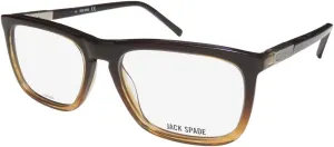 Jack Spade Holmes Mens/Womens Designer Full-rim Flexible Hinges Brand Name Comfortable Collectible Eyeglasses/Spectacles