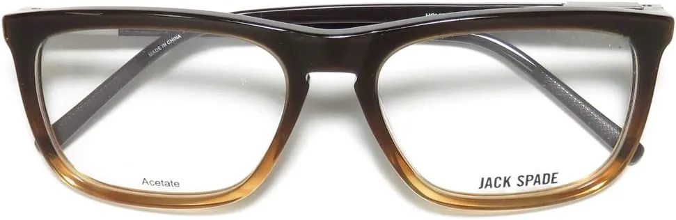 Jack Spade Holmes Mens/Womens Designer Full-rim Flexible Hinges Brand Name Comfortable Collectible Eyeglasses/Spectacles