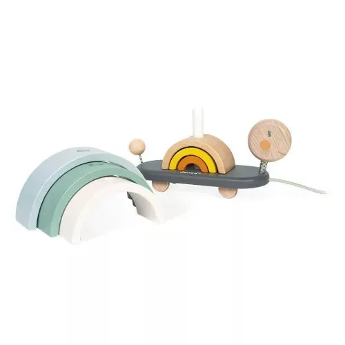 Janod Sweet Cocoon - Rainbow Turtle