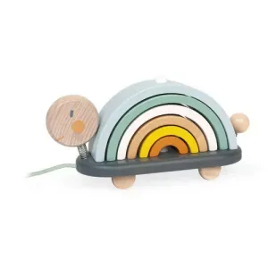 Janod Sweet Cocoon - Rainbow Turtle