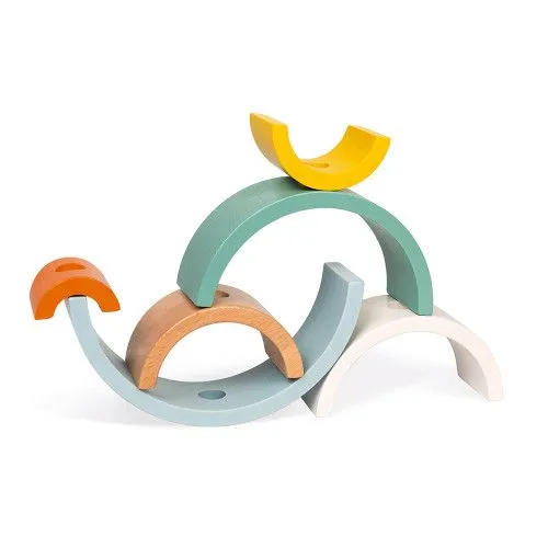 Janod Sweet Cocoon - Rainbow Turtle