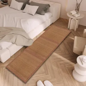 Japanese Tatami Mat, 3PCS 2x2 Ft Natural Rattan Futon Floor Mattress Area Rugs for Sleeping Meditation Yoga, Brown