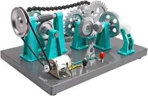 jojomis Mechanical Gear Transmission Model for Physics Education - STEM Teaching Equipment for Middle & High School Science Classes