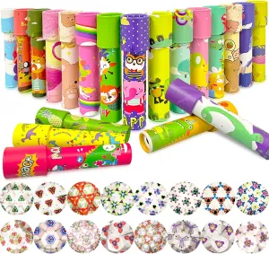 Juuxncgv 20 PCS Classic Retro Kaleidoscope Toys,Cute Educational Kaleidoscope Toy for Goodie Bag Stuffers,Kids,Party Favors,Birthday Returns Gifts, School Carnival Prizes,Classroom Prizes
