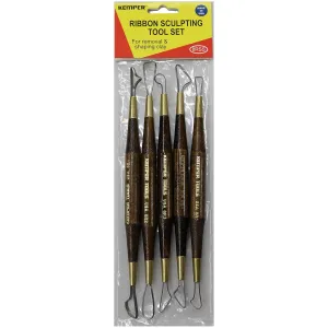 Kemper Ribbon Tools Sculpting Sets 8R1, 8R2, 8R3, 8R4, 8R5 set of 5 8 in.