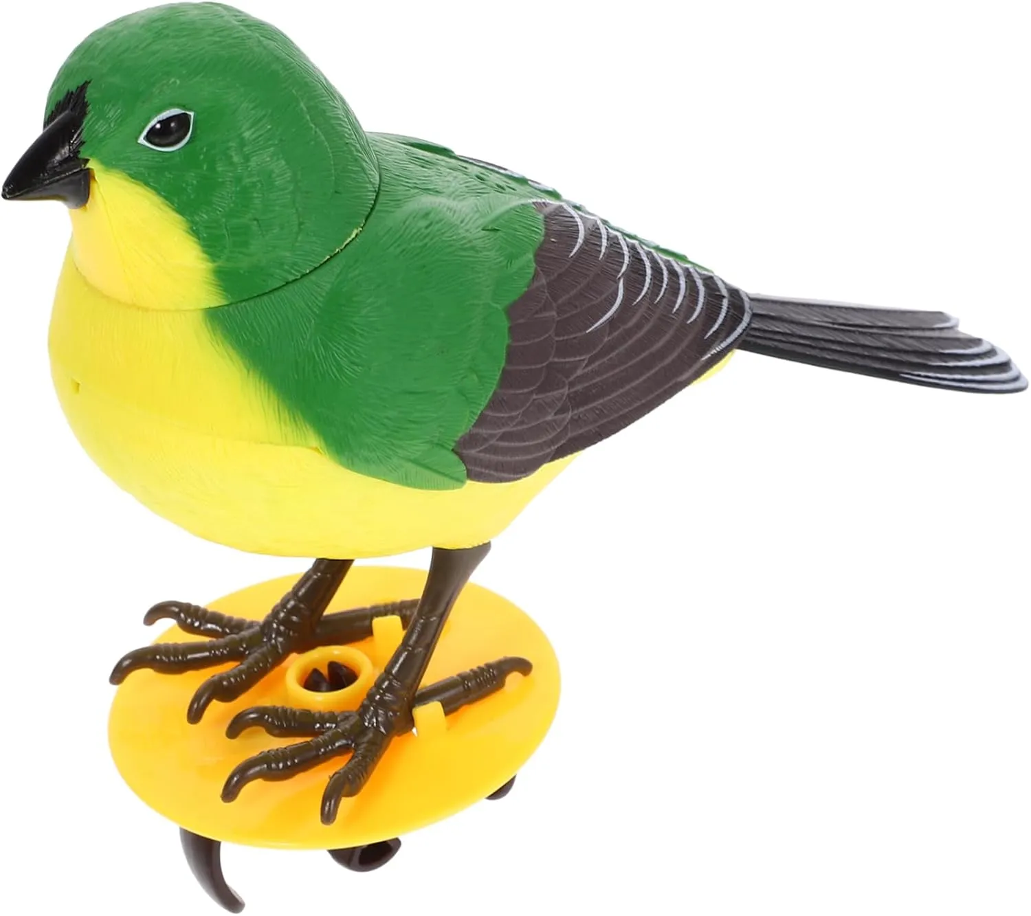 KESYOO Unique Bird Adorn Boys and Girls Electric Bird Toy Voice Activation Plastic Bird Ornament Toy Random