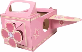 KICHOUSE Interactive Cardboard Airplane Toy Set for Boys and Girls DIY Paper Plane Project