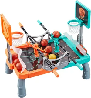 Kids Gaming Foosketball Game Basketball Game, Parent Child Interactive Game Double Fingertip Shooting Table Top Games for Kids